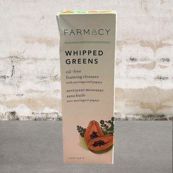 Farmacy Whipped Greens Foaming Cleanser New In Box - Picture 3 of 5